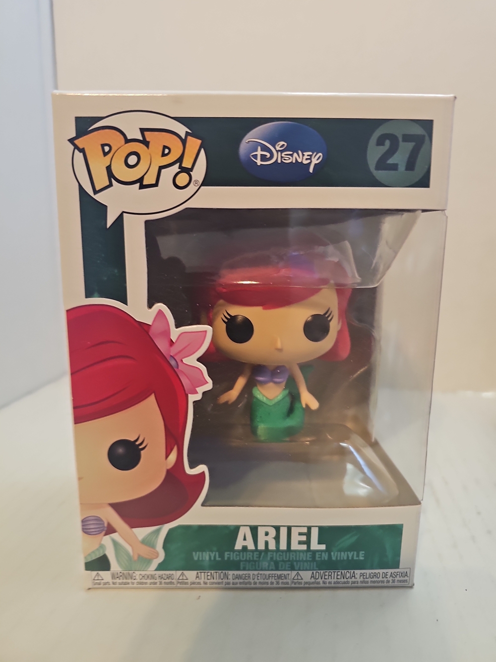 Funko Ariel Vinyl Figure - Red Hair & Green Tail